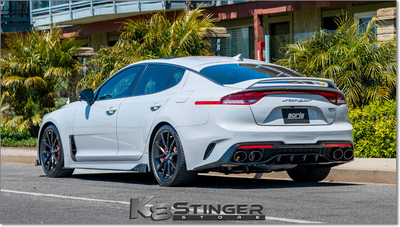 2022-2023 Kia Stinger 3.3T - Borla S-Type Active Electronic Valve Catback Exhaust System