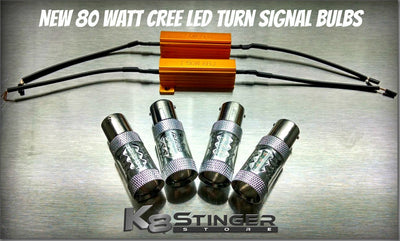 2018-2023 Kia Stinger - 80 Watt CREE LED Rear Turn Signal Bulbs