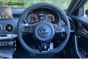 Kia Stinger Alcantara Steering Wheel Cover