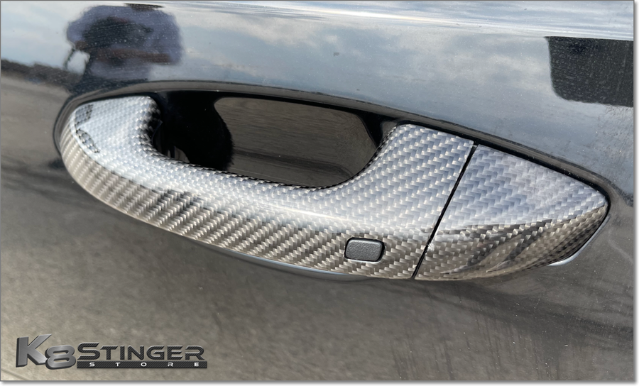 Stinger carbon fiber door handles