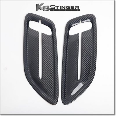 Kia Stinger - Carbon Fiber Hood Vent Covers