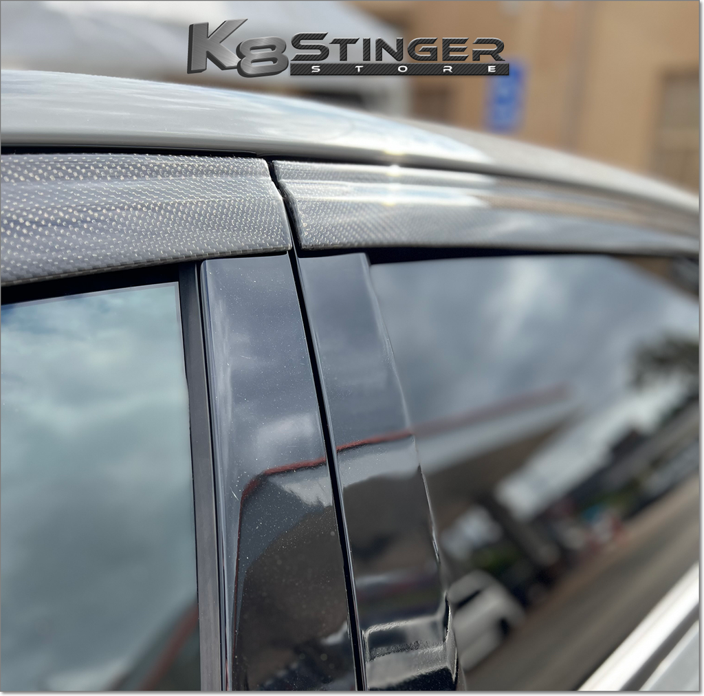 Kia stinger window visor deals