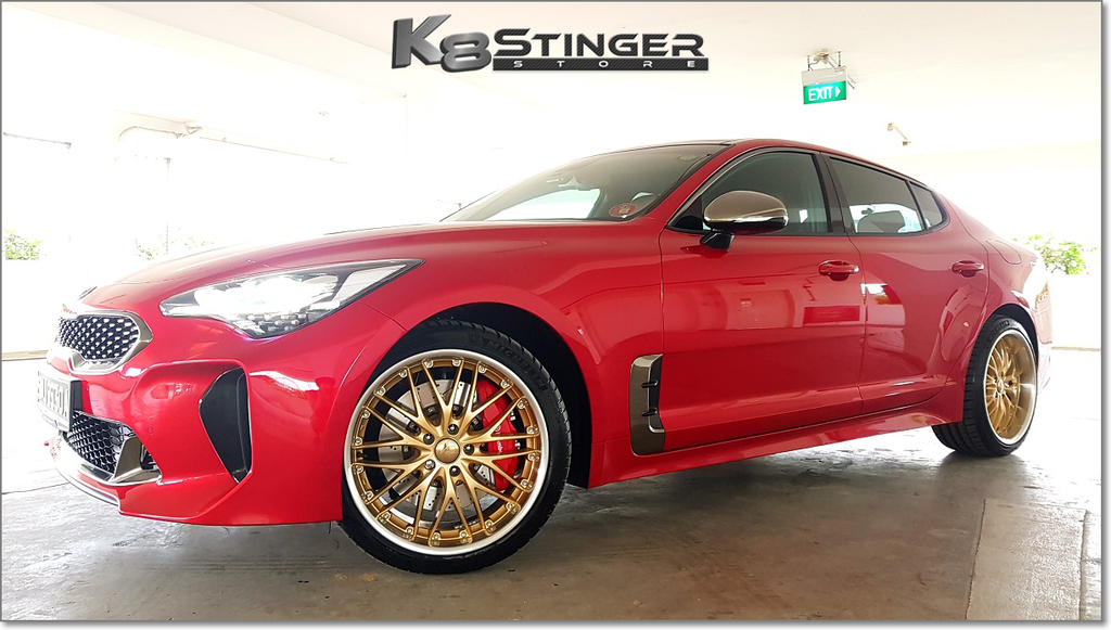Kia Stinger 3.3T Fella Lightweight Brake Rotors Upgrade