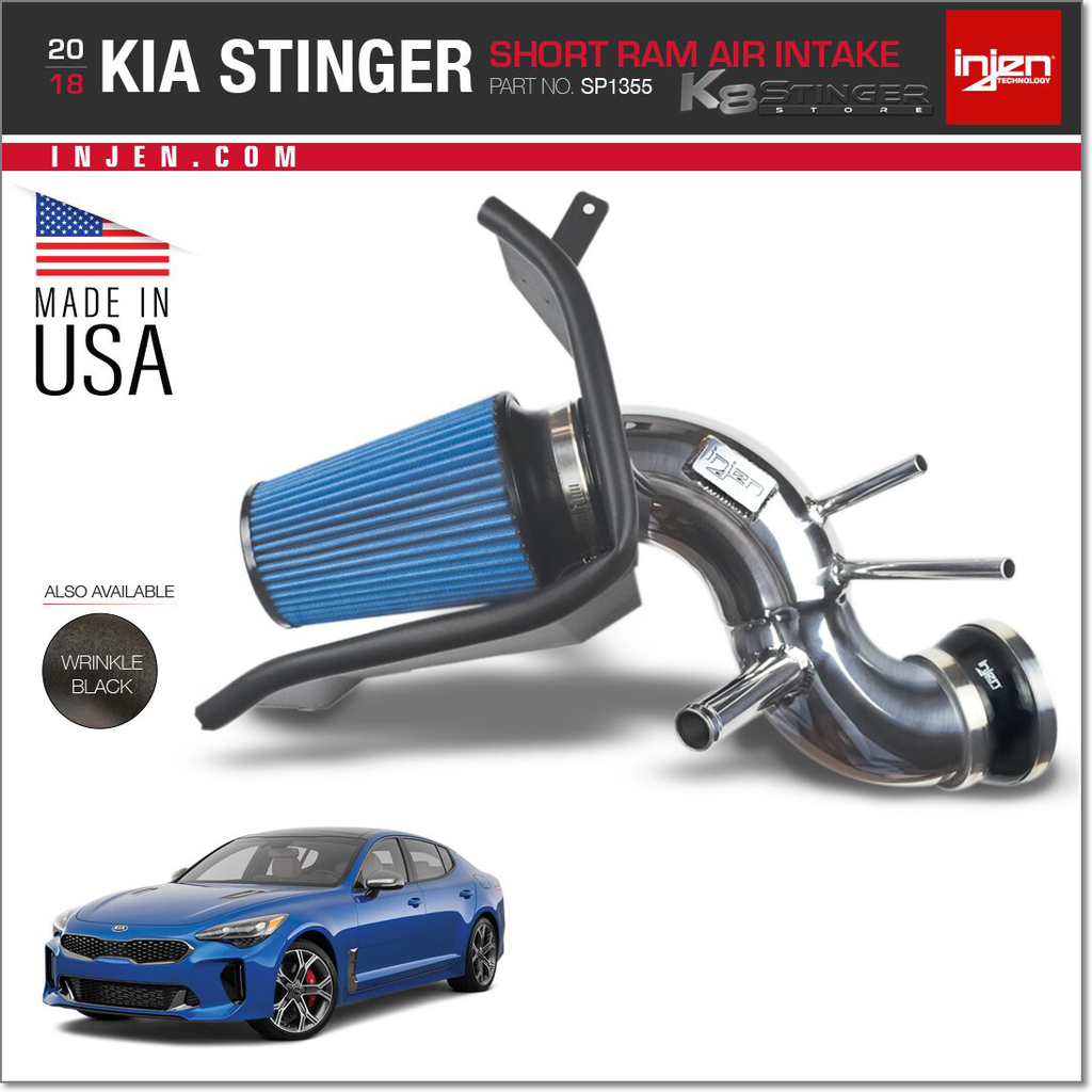 2018-2021 Kia Stinger 2.0T Injen Intake System – K8 Stinger Store