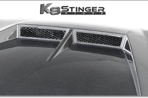 Kia Stinger Functional Hood Vent Carbon Fiber
