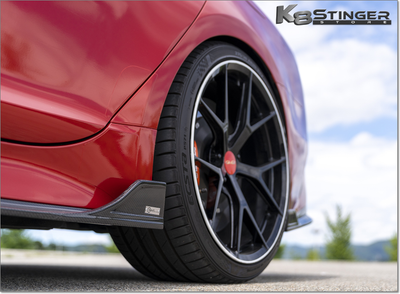 Kia Stinger - Adro Carbon Fiber Side Skirts V2