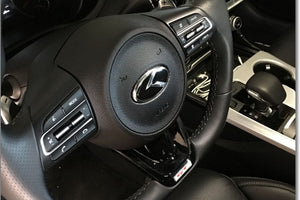k logo steering wheel stinger