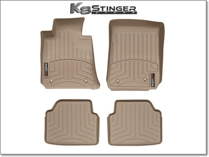 WeatherTech Tan Rear Floorliner/Kia/Sedona/2006 - 2012/2nd Row 455532 - The Home Depot WeatherTech Tan Rear Floorliner/Kia/Sedona/2006 - 2012/2nd Row 455532 - The Home Depot