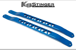 Blue Kia Stinger Strut Braces