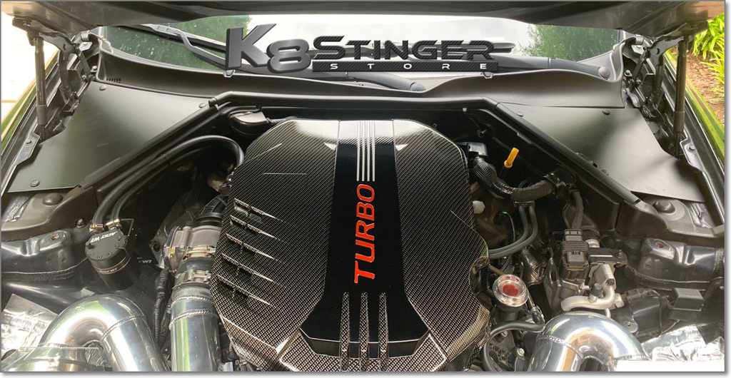 Kia stinger engine cover deals