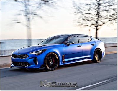 Kia Stinger - Dark Tint Window Visors