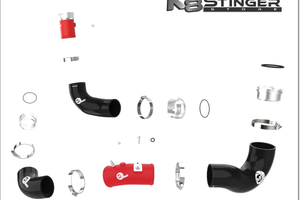 Kia Stinger Red Charge Pipe Kit 2.5T