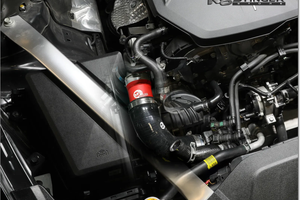 Red Kia Stinger 2.5T Charge Pipe