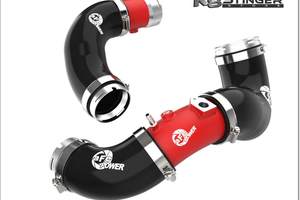 Kia Stinger Red Aluminum Charge Pipe Kit