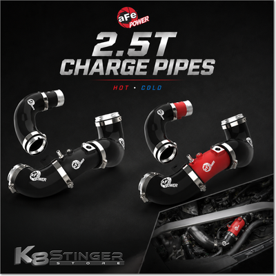 Kia Stinger 2.5T - aFe BladeRunner Hot and Cold Charge Pipe Kit