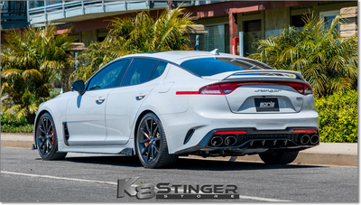 2022-2023 Kia Stinger 3.3T - Borla S-Type Active Electronic Valve Catback Exhaust