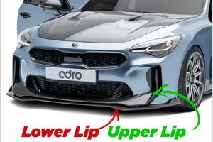 Kia Stinger Upper and Lower Lip