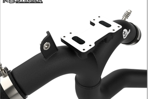Black Performance Charge Pipe Kia Stinger  3.3T