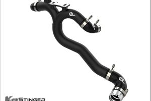 Stinger 3.3T Hot Side Charge Pipe Black aFe
