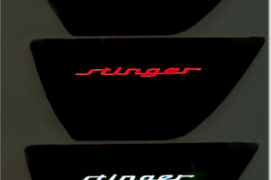 Stinger LED door catch plates