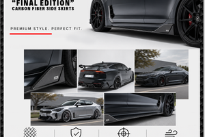 Kia Stinger carbon fiber parts