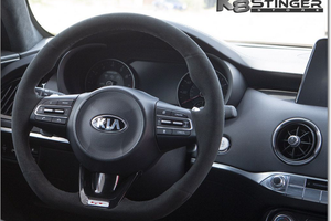 Kia Stinger Suede Wheel Cover