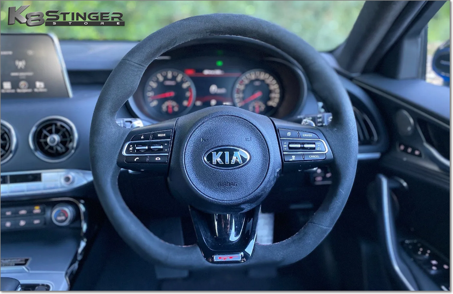 Kia Stinger Alcantara Steering Wheel Cover