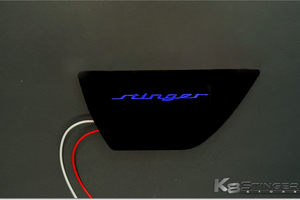 Stinger LED Door Catch Plate blue