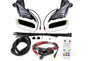 Kia Stinger - Dual BIG MOUTH "LIT KIT" Ram Air Intake Snorkels