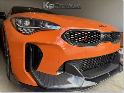 Kia Stinger - Genuine OEM Carbon Fiber Upper Grille Trim