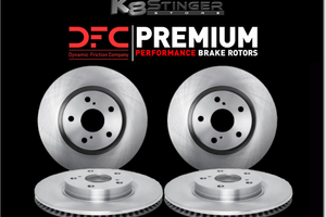 DFC brake rotors Kia Stinger