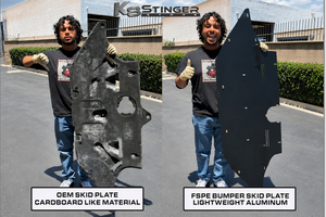 Genesis G70 - FSPE Lightweight Aluminum Front Bumper Skid Plate