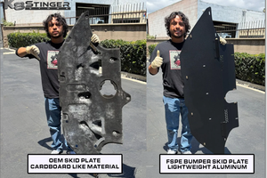 Front Bumper Skid Plate Genesis G70 Aftermarket Plate Comparison