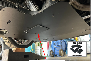 Stinger undertray Aluminum replacement
