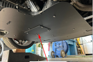 Kia stinger undertray panel