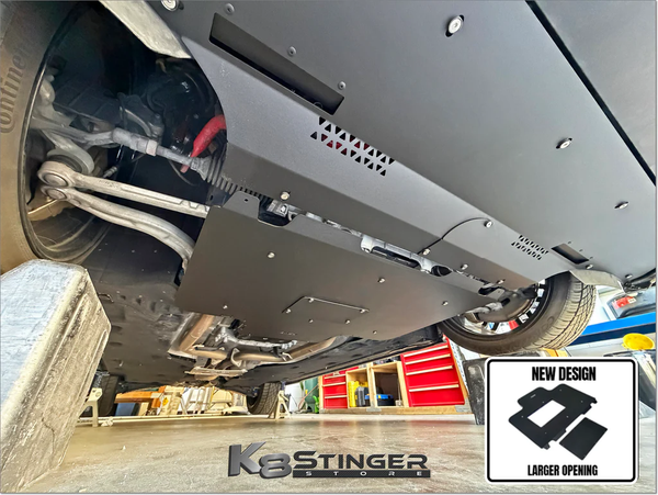Genesis G70 - FSPE Lightweight Aluminum Oil Pan Skid Plate