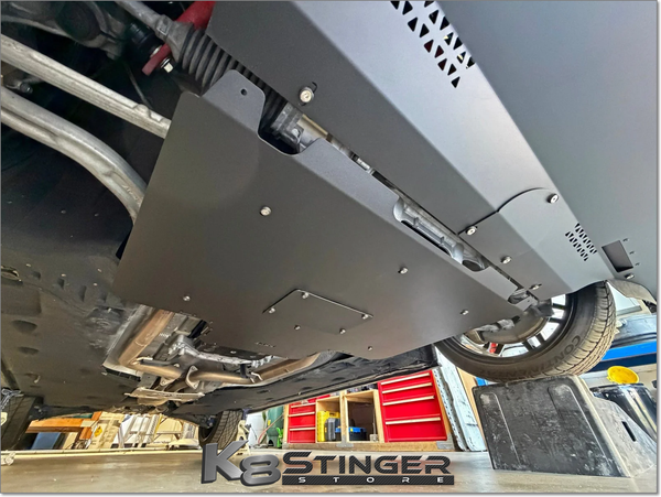 Genesis G70 - FSPE Lightweight Aluminum Oil Pan Skid Plate