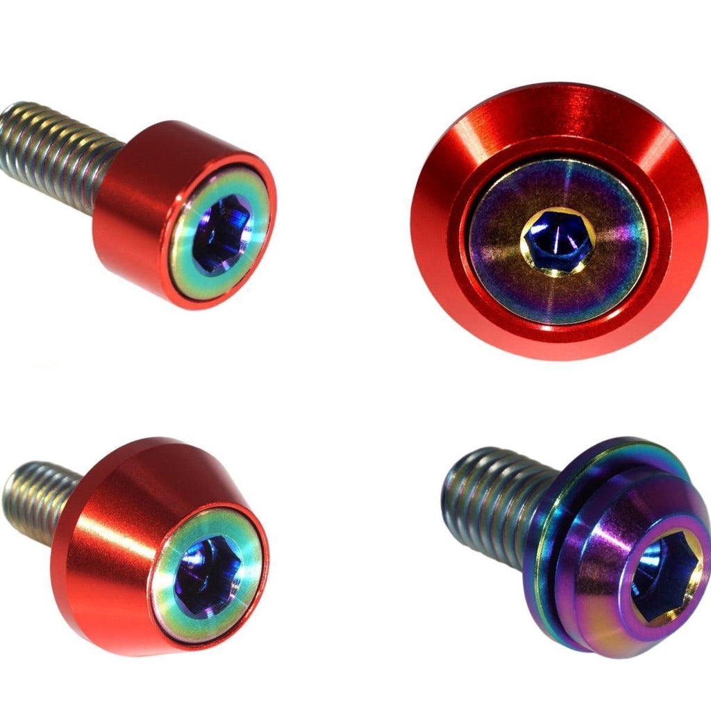 Hybrid_Red_Burned Hybrid_Red_Black Kia Stinger Titanium Bolts
