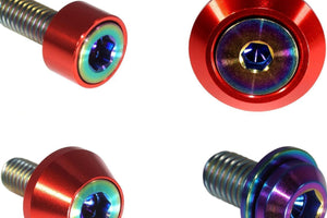 Hybrid_Red_Burned Hybrid_Red_Black Kia Stinger Titanium Bolts