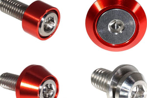 Hybrid_Red_Silver Kia Stinger Titanium Bolts