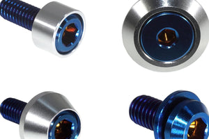 Hybrid_Silver_Blue Kia Stinger Titanium Bolts