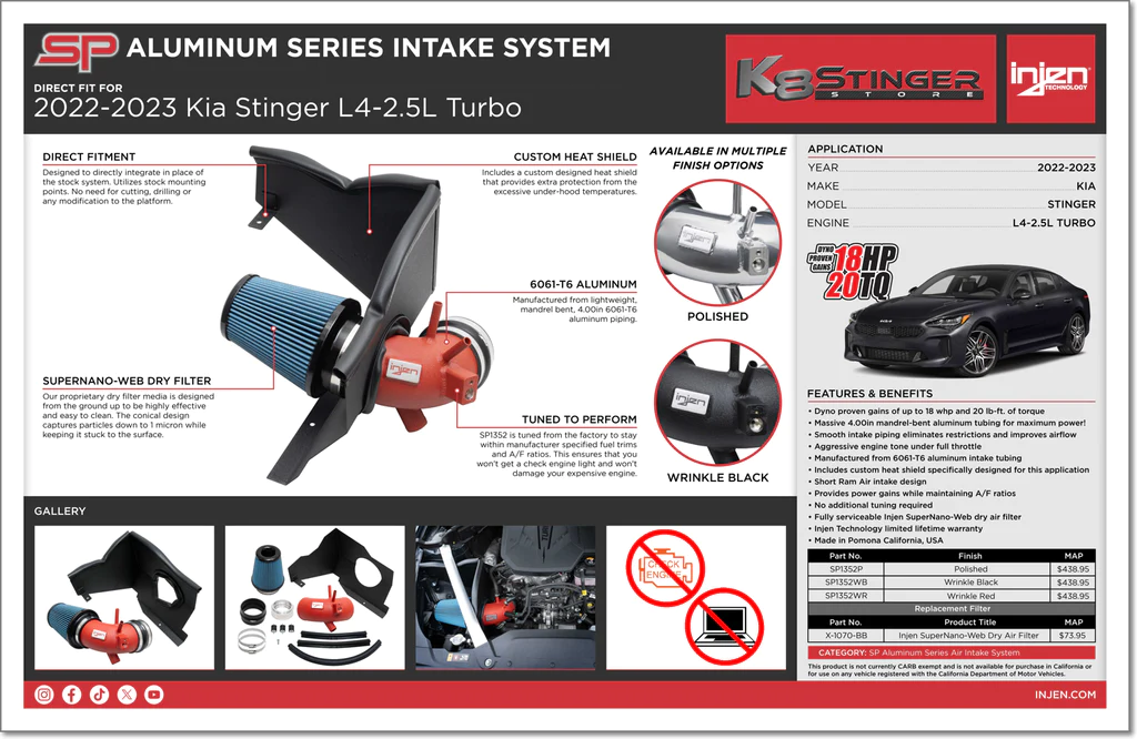 Logo Injen Png INJEN GR Supra PK POWER PACKAGE SYSTEM (POLISHED)