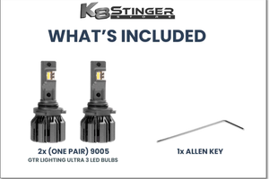2018-2021 Kia Stinger - GTR Ultra 3.0 LED Plug & Play Conversion Kit