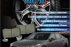 K8SS Elite Sport Brake Pads Ceramic Kia Stinger