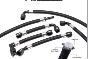 Braided Lines Kia Stinger