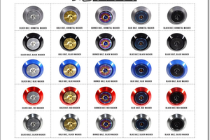 Kia Stinger Titanium Engine Bolts