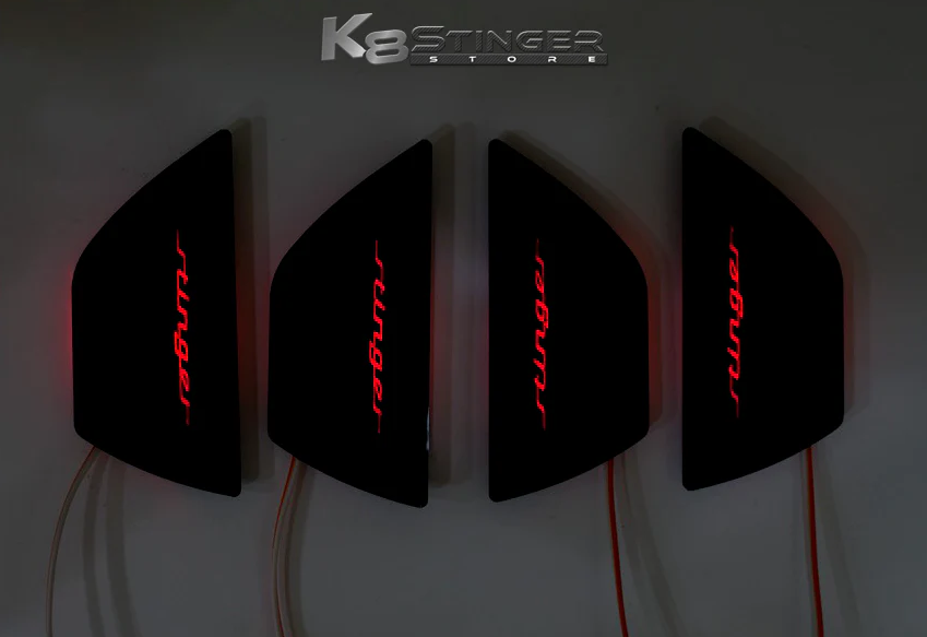 Kia Stinger Interior LED Door Catch Plates