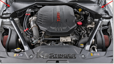 Kia Stinger - NGI Vanity ECU Cover/JB4 Shield Covers