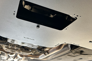 G70 Skid Plate Aluminum with Oil Filter Cut Out