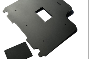 Stinger oil pan skid plate